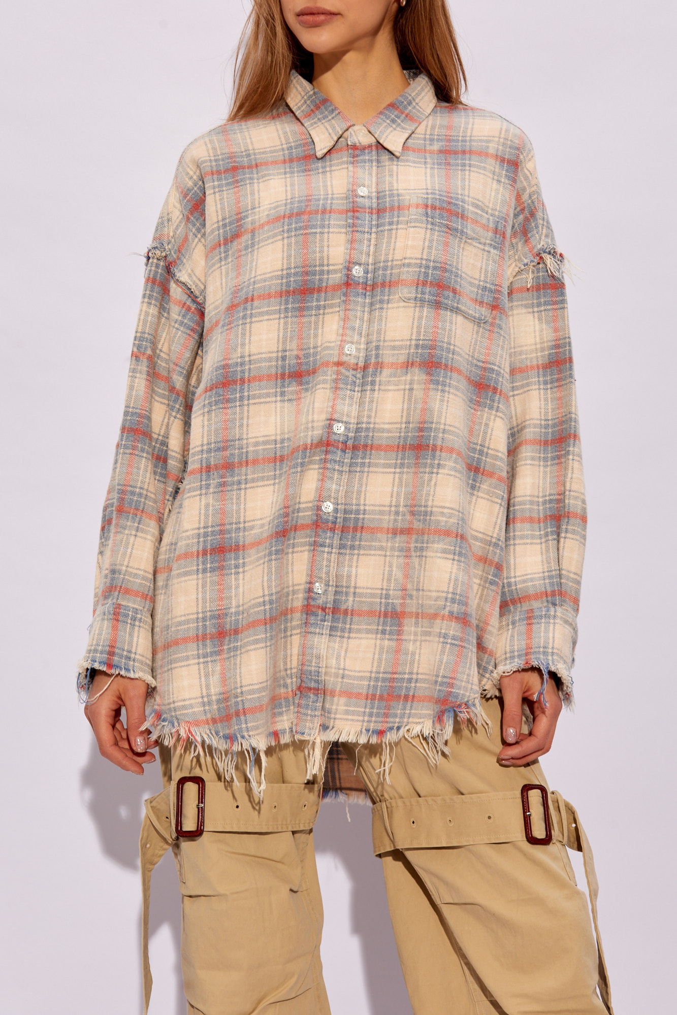 Multicolour Checked shirt R13 Vitkac GB